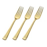 Golden Secrets Fineline Heavyweight Fork, 7.25, Gold