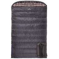 [아마존베스트]TETON Sports Fahrenheit Mammoth Double Sleeping Bag; Warm and Comfortable; Double Sleeping Bag Great for Family Camping; Compression Sack Included