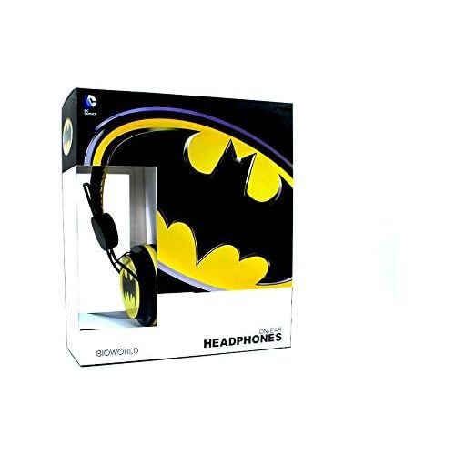  aminco Bioworld DC Comics On-Ear Batman Headphones