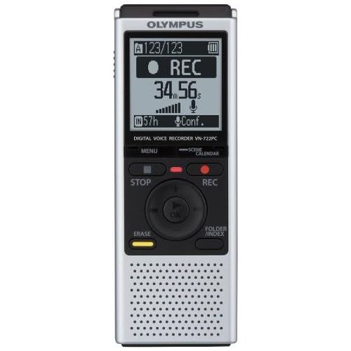  Olympus VN-722PC Voice Recorders, 4 GB Built-In-Memory