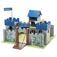 Le Toy Van Castle Playset, Excalibur Castle Premium Wooden Toys for Kids Ages 3 Years & Up