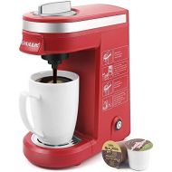 [아마존 핫딜]  [아마존핫딜]CHULUX Single Cup Coffee Maker Travel Coffee Brewer,Red