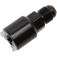 Russell 640853 -6 AN Male to 3/8 SAE Quick-Disconnect Female Push-On EFI Fitting