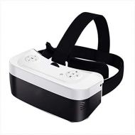 YDZSBYJ VR Headsets VR Glasses, WiFi HD 3D Virtual Reality Glasses AR Mobile Cinema/Video/Game, Head-Mounted, Breathable, White (Color : White)