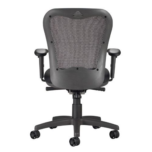  Seating LXO Series Mid Back Swivel/Tilt Chair, 19w x 19d x 39-1/2h, Black (NGL6000C1) Category: Metal Office Chairs