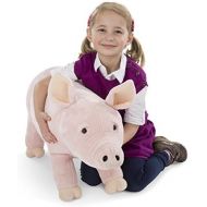[아마존베스트]Melissa & Doug Giant Pig - Lifelike Stuffed Animal (over 2 feet long)