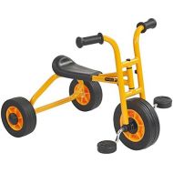 RABO My First Pedaling Trike (powered by ECR4Kids), Beginner Tricycle for Backyards & Schoolyards (YellowBlack)