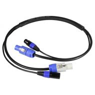 BLIZZARD LIGHTING Blizzard 10ft PowerCon plus 3-Pin DMX Combo Cable - New