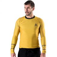 Star Trek Mens Fusion Fight Gear Classic Uniform BJJ Rash Guard