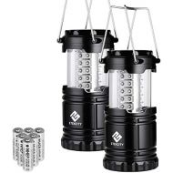 [아마존베스트]Etekcity 2 Pack Camping LED Lanterns Battery Operated Portable Flashlights Collapsible Camping Lights and Lanterns- Survival Kit for Emergency, Hurricane, Storms, Outage (CL10)