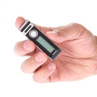 RecorderGear MR80 Mini Clip Small Voice Recorder Voice Activated Audio Recording Device Tiny Micro + 72 Hour Battery Life w/Extended Battery Pack