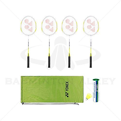  2017 Yonex 4 Rackets Badminton Combo Set