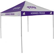 Logo Brands NCAA TCU Horned Frogs Checkerboard Tent