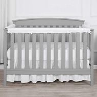 [아마존베스트]TILLYOU 3-Piece Padded Baby Crib Rail Cover Protector Set from Chewing, Safe Teething Guard Wrap for...