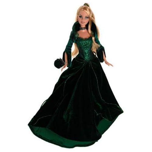 바비 None Holiday 2004 Barbie - Green Velvet Dress