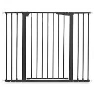 /KIDCO. Gateway Extra Tall and Wide Auto Close Pressure Mount Gate in Black
