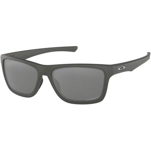 오클리 [아마존베스트]Oakley Holston OO9334 933411 58M Matte Dark Grey/Prizm Black Polarized Sunglasses For Men+BUNDLE with Oakley Accessory Leash Kit: Sports & Outdoors