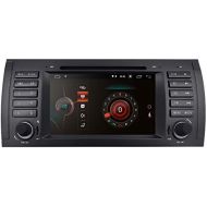 Hizpo hizpo Car DVD Player 7 Inch Android 8.1 OS 1 Din Car Stereo Video Receiver Radio GPS Navi WiFi Bluetooth Fit for BMW 5 E39 BMW X5 E53 BMW M5 1996 to 2003 BMW 7 Series