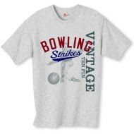 Bowlerstore Products Bowling Strikes Vintage T-Shirt