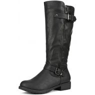 [아마존핫딜][아마존 핫딜] Amazon.com | DREAM PAIRS Womens Deer Black Knee High Boots Size 6.5 B(M) US | Knee-High