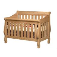 Walnut Creek Furniture Crib-Amish Handbuilt Heirloom Crib