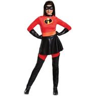Disguise Womens Mrs. Incredible Skirted Deluxe Adult Costume