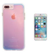 Case-Mate iPhone 7 Plus Case and Gilded Glass Screen Protector Kit - Iridescent