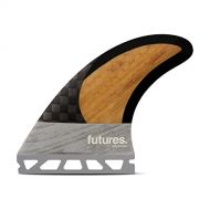 Futures Fins - V2 RM BLACKSTIX 3.0 Thruster - BambooGrey