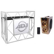 American DJ Pro Event Table II Foldable DJ Booth Truss Facade+Bluetooth Speaker