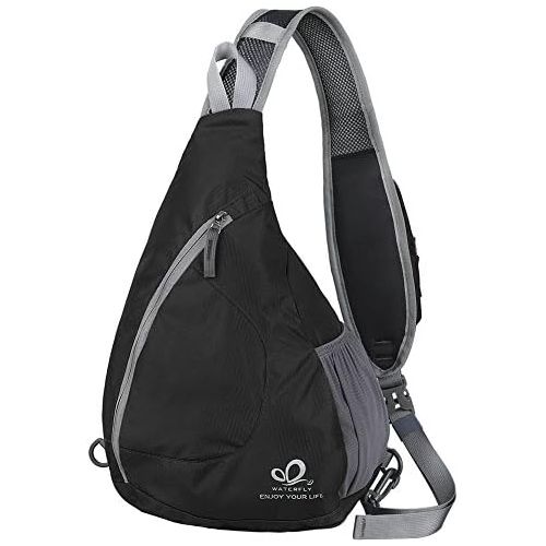  [아마존베스트]Waterfly Sling Chest Backpacks Bags Crossbody Shoulder Triangle Packs Daypacks for Cycling Walking Dog Hiking Boys Girls Men Women