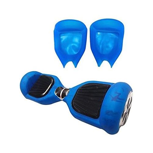  Dragon-five Blau Silikon Haut Displayschutzfolie Cover fuer 16,5 cm Smart selbst Balancing Elektro Scooter Hoverboard