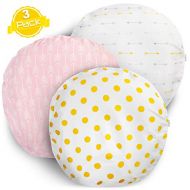 [아마존베스트]BaeBae Goods Newborn Lounger Pillow Cover for Baby Boys & Girls |Gold Dots Collection
