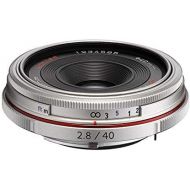 Pentax K-Mount HD DA 40mm f2.8 40-40mm Fixed Lens for Pentax KAF Cameras (Limited Silver)
