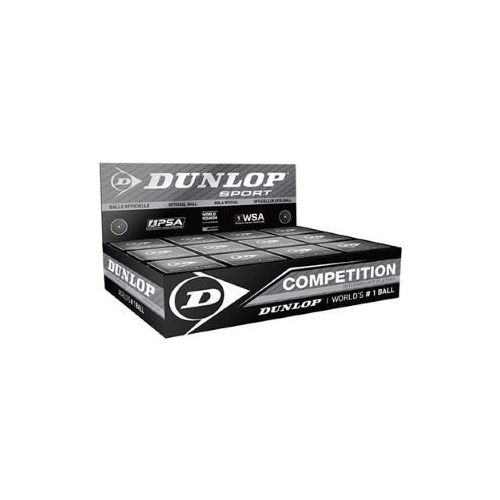  Dunlop Competition Squash Ball 12 Pack