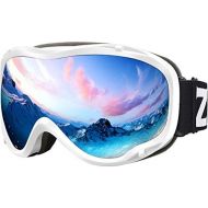 [아마존베스트]Zionor Lagopus Ski Snowboard Goggles UV Protection Anti Fog Snow Goggles for Men Women Youth