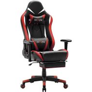[아마존 핫딜] [아마존핫딜]Ficmax Massage Gaming Chair Ergonomic Gamer Chair with Footrest Reclining Game Chair with Armrest High Back PU Leather PC Gaming Chair Large Size Racing Office Chair with Headrest