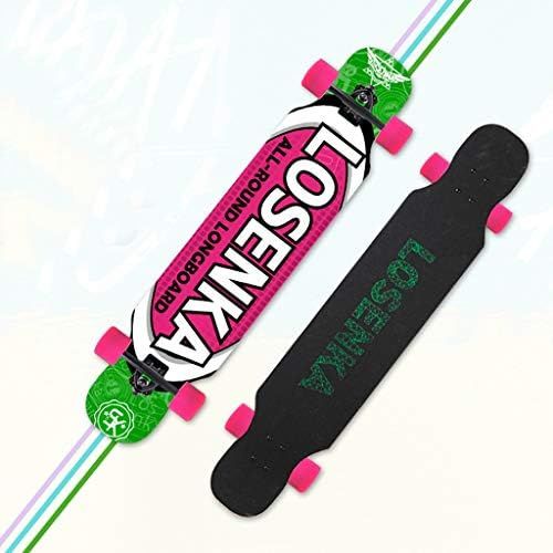  QYSZYG Skateboard/Cooles Longboard/Tanzbrett/professionelles Board Skateboard/Multi-Style optional Skateboard (Color : B)