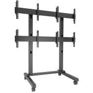 Chief Fusion Micro-Adjustable Freestanding 4 Screen Video Wall Cart