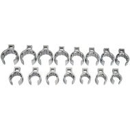 Williams WSSCF-15 Crowfoot Wrench Set with 12-Inch Drive, 15-Piece