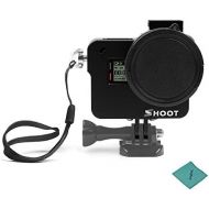 SHOOT XTGP505A Aluminium Legierung Skelett schuetzende Gehause Case mit 52mm UV Filter fuer per GoPro Hero 7 Black/Hero 6 / Hero 5 / Hero 2018 Action Camera