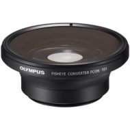 Olympus Fisheye Tough Lens Pack (lens and adapter) for TG-1  2  3  4 and TG-5 Cameras (Black with Red Adapter)