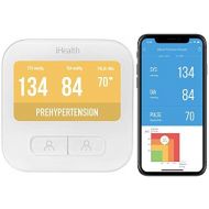 iHealth Clear Wireless Smart Wi-Fi Upper Arm Blood Pressure Monitor with Standard Cuff (8.7-14.2 inch Circumference)