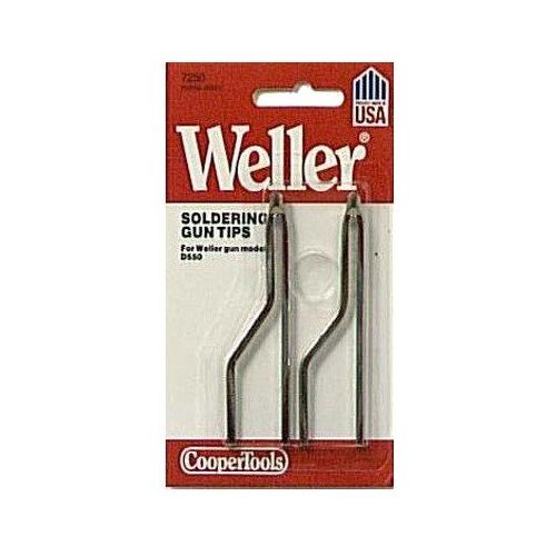  6 Pack Weller 7250W Standard Replacement Tip for D550 Professional Soldering Gun - 2 per Package