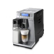 De’Longhi DeLonghi PrimaDonna XS ETAM 36.366.MB Kaffeevollautomat (Digitaldisplay, integriertes Milchsystem, Lieblingsgetranke auf Knopfdruck, Edelstahlfront, 2-Tassen-Funktion) silber/schwa