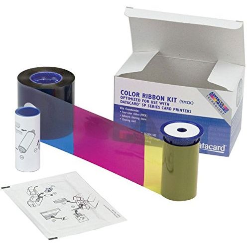  Datacard Color Ribbon Kit - YMCK-K - 500 Prints