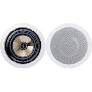 BIC America FH6-C 6.5-Inch 150-Watt 2-Way In-Ceiling Speakers with Swivel MidHigh Frequency Horns