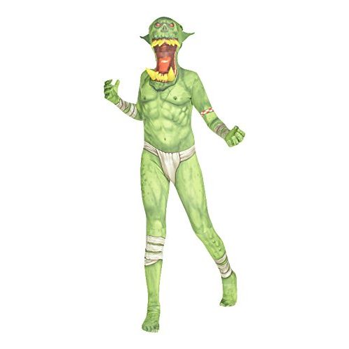  Morphsuits Kids Green Orc Monster Costume - Small 3-35 / 6-8 Years