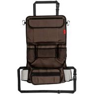 [아마존 핫딜]  [아마존핫딜]Lusso Gear Car Back Seat Organizer with Larger Protection & Storage - 12 Compartments including iPad Holder, Reinforced Corners to Prevent Sag, Eco Friendly Materials - Great Travel Accessory