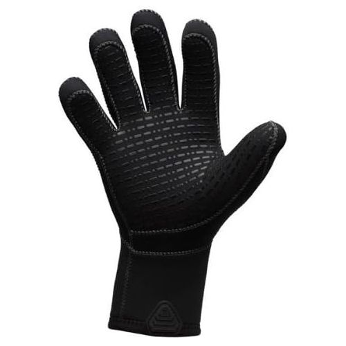  New Tusa Waterproof 3mm 5-Finger Stretch Neoprene Gloves (Large) with GlideSkin Interior and a Long Zipper for easy Donning