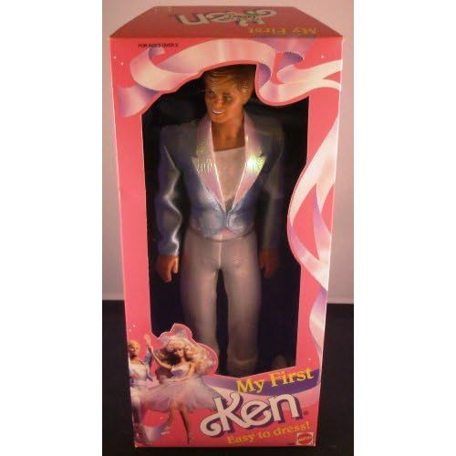 바비 Barbie My First KEN Doll Easy To Dress! Dance Partner For Barbie Doll (1988)